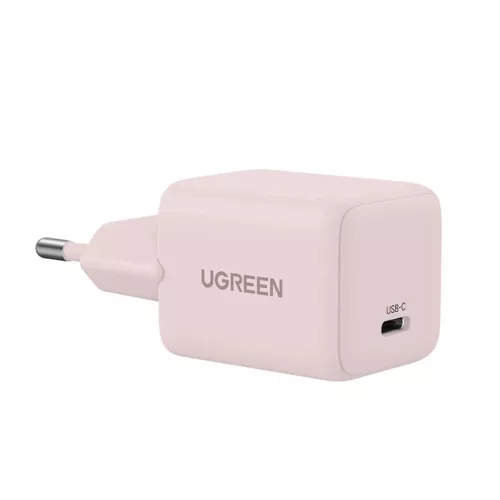 Ugreen X512 20W GaN 1x USB-C hálózati töltő - Rózsaszín-6941876255566 2 kép