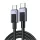 Ugreen L524 PD 3A 1m USB-C to USB-C kábel (szürke),