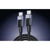 Kábel USB-C to USB-C Ugreen L524 PD 3A 2m (szürke)-6941876257751 3 kép