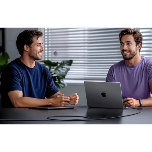 Kábel USB-C to USB-C Ugreen L524 PD 3A 2m (szürke)-6941876257751 5 kép
