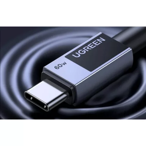 Kábel USB-C to USB-C Ugreen L524 PD 3A 2m (szürke)-6941876257751 8 kép