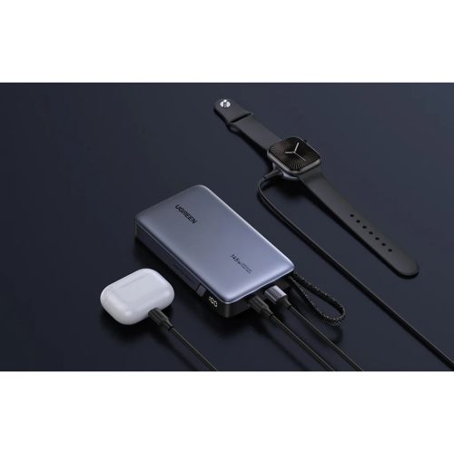 UGREEN PB551 Power Bank, 20000 mAh, 145W, retractable cable-6941876269884 4 kép
