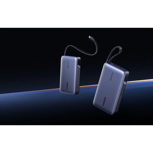 UGREEN PB551 Power Bank, 20000 mAh, 145W, retractable cable-6941876269884 9 kép