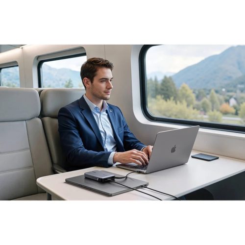 UGREEN PB551 Power Bank, 20000 mAh, 145W, retractable cable-6941876269884 10 kép