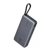 UGREEN PB552 Powerbank, 25000 mAh, 165W, Beépített Kábel, szürke-6941876269914 2 kép