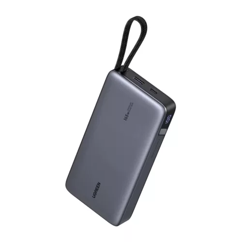 UGREEN PB552 Powerbank, 25000 mAh, 165W, Beépített Kábel, szürke-6941876269914 2 kép