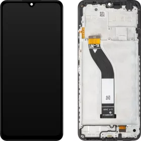   LCD kijelző modul Xiaomi Poco C75 / Redmi A3 Pro / 14C, Éjféli Fekete