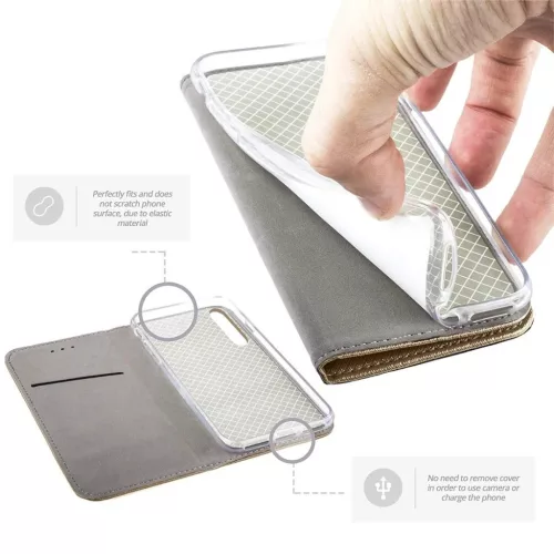Mágneses fliptok SAMSUNG GALAXY M31S arany-5900495871480 2 kép