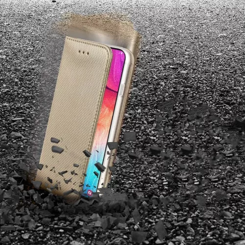 SAMSUNG GALAXY S21+ PLUS Mágneses fliptok arany-5900217388708 7 kép