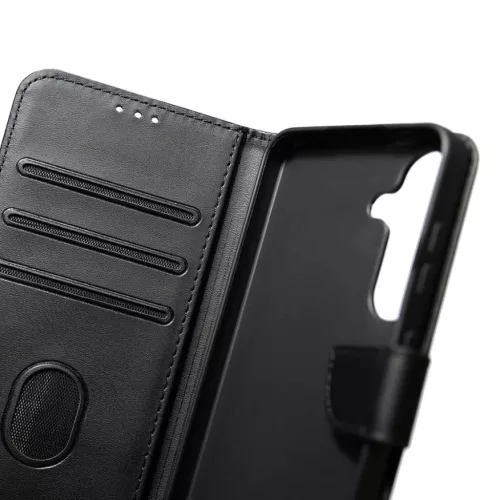 Bőr pénztárca tok Samsung Galaxy A55 5G fekete tok-5906952632472 4 kép