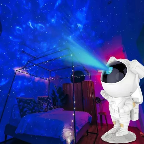 Csillag- és galaxisprojektor - Asztronauta Fehér-5906952635213 5 kép
