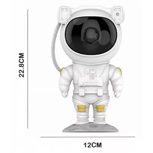 Csillag- és galaxisprojektor - Asztronauta Fehér-5906952635213 6 kép