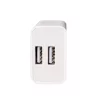 MOONX fali töltő MC02 2.4A 12W 2xUSB + Lightning kábel Fehér-5906952638474 3 kép