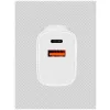 MOONX fali töltő MC04 PD 20W 1xUSB-C + 1xUSB QC3.0 Fehér-5906952638528 3 kép