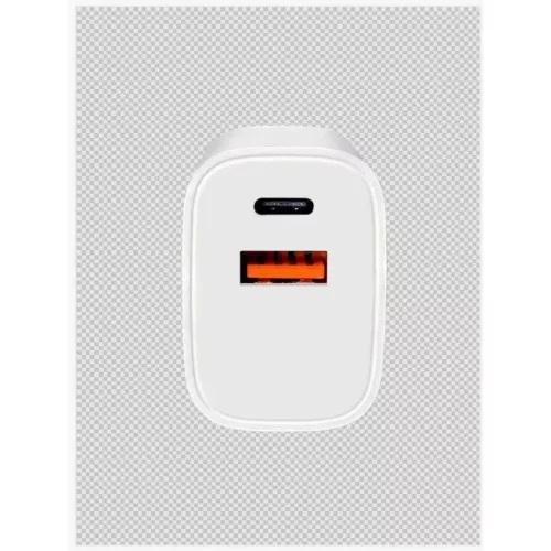 MOONX fali töltő MC04 PD 20W 1xUSB-C + 1xUSB QC3.0 + kábel USB-C - -5906952638542 3 kép