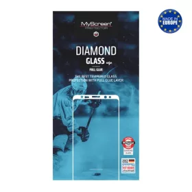   MyScreen Diamond Edge 2.5D kijelzővédő 9H üvegfólia OnePlus Nord N100 fekete