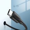 Ugreen USB/ USB Type-C kábel 3A kábel 1m fekete-6957303861163 4 kép