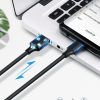 Ugreen USB/ USB Type-C kábel 3A kábel 1m fekete-6957303861163 5 kép