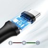 Ugreen USB/ USB Type-C kábel 3A kábel 1m fekete-6957303861163 6 kép