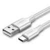 Ugreen US287 60122 USB-A / USB-C 3A kábel 1,5m - fehér-6957303861224 2 kép