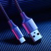 Ugreen US288 60127 USB-A / USB-C QC 3.0 3A 1,5m kábel - szürke-6957303861279 2 kép