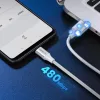 Ugreen US288 60131 USB-A / USB-C QC 3.0 3A 1m kábel - fehér-6957303861316 5 kép