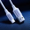Ugreen US288 60131 USB-A / USB-C QC 3.0 3A 1m kábel - fehér-6957303861316 8 kép