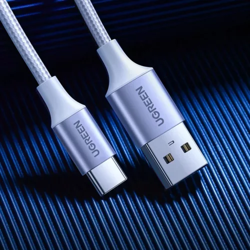 Ugreen US288 60131 USB-A / USB-C QC 3.0 3A 1m kábel - fehér-6957303861316 8 kép