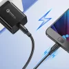 UGREEN USB-Micro USB kábel, QC 3.0, 2.4A, 2m (fekete)-6957303861385 3 kép