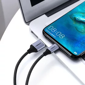 Ugreen US290 60153 USB-A / micro USB 2.4A kábel 2m - fehér-6957303861538 2 kép
