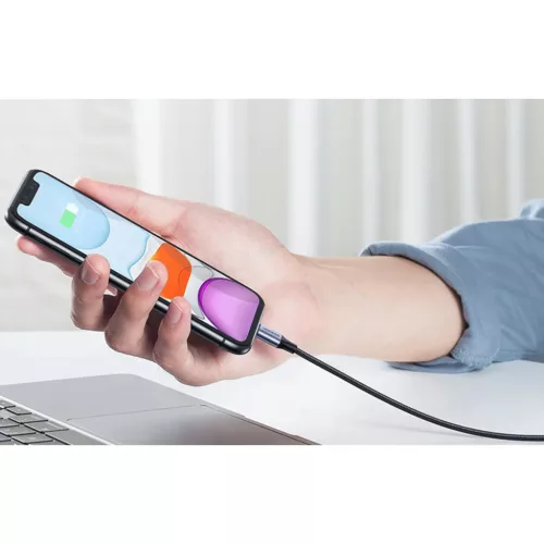 UGREEN US199 Lightning - USB kábel, 2,4A, 1 m (fekete)-6957303861569 7 kép