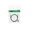 Ugreen derékszögű AUX kábel 2 x mini jack 3.5 mm 1m kék (AV112)-6957303861798 5 kép