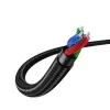 Ugreen szögletes AUX kábel 2 x 3.5 mm mini jack 1.5m kék (AV112)-6957303861804 2 kép