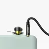 Ugreen szögletes AUX kábel 2 x 3.5 mm mini jack 1.5m kék (AV112)-6957303861804 7 kép