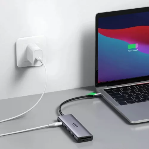 Ugreen multi-funkciós HUB USB Type C - 2x USB 3.2 Gen 1 / HDMI 4K 60H-6957303863846 6 kép