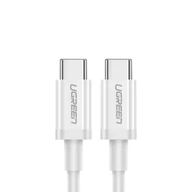 Ugreen US264 60518 USB-C / USB-C PD QC AFC kábel 1m - fehér-6957303865185 1 kép