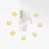 Ugreen 100x RJ45 csatlakozó fej 8P8C CAT 6 átlátszó-6957303865581 4 kép