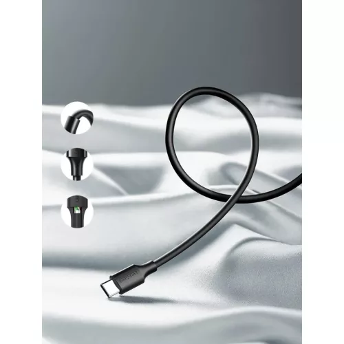 Ugreen USB/ USB Type-C kábel 3A kábel 3m fekete-6957303868261 8 kép