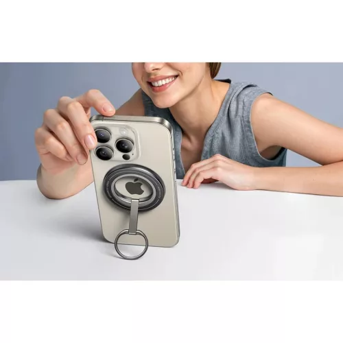 Szürke LP945 mágneses telefontartó állvány-6941876268191 4 kép