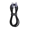 Ugreen L528 USB-C-USB-C kábel 100W 1m (szürke)-6941876268320 3 kép