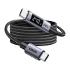 L530 USB-C kábel 240W 480Mbps 3m Szürke