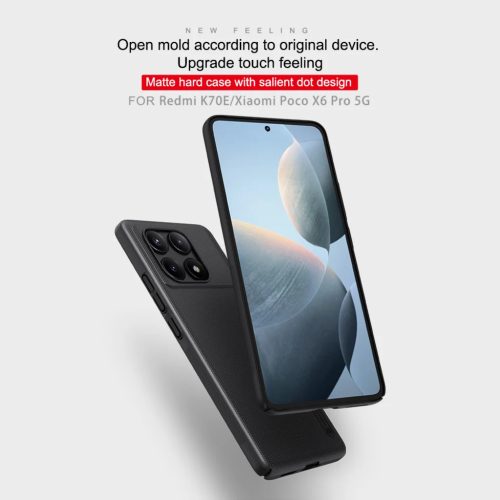 Nillkin Super Frosted tok Xiaomi Poco X6 Pro 5G Black-6902048277533 3 kép