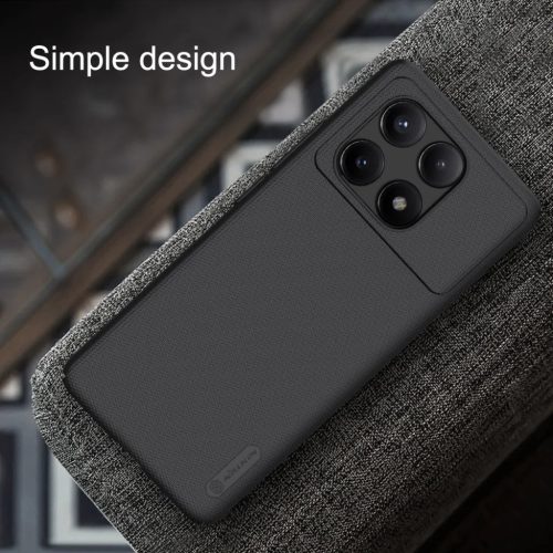 Nillkin Super Frosted tok Xiaomi Poco X6 Pro 5G Black-6902048277533 6 kép