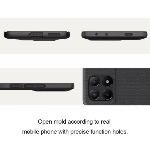 Nillkin Super Frosted tok Xiaomi Poco X6 Pro 5G Black-6902048277533 7 kép