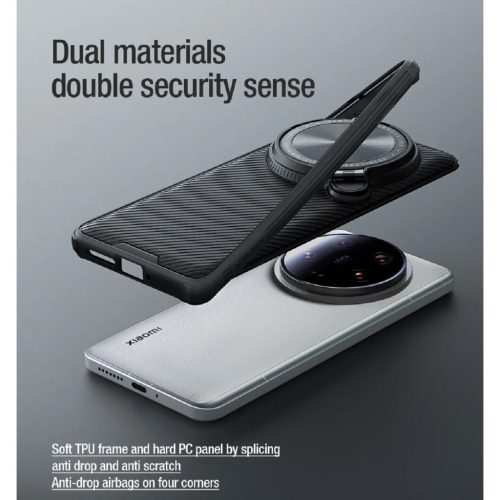 Nillkin CamShield Prop tok Xiaomi 14 Ultra Fekete-6902048277878 5 kép
