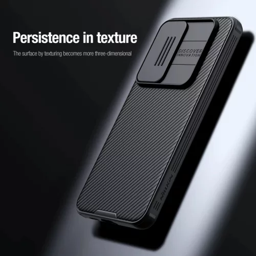 Nillkin CamShield PRO Hard tok Samsung Galaxy S24 FE Fekete-6902048281271 6 kép