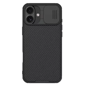 Nillkin CamShield PRO kemény tok Apple iPhone 16 Plus Fekete-6902048286689 1 kép