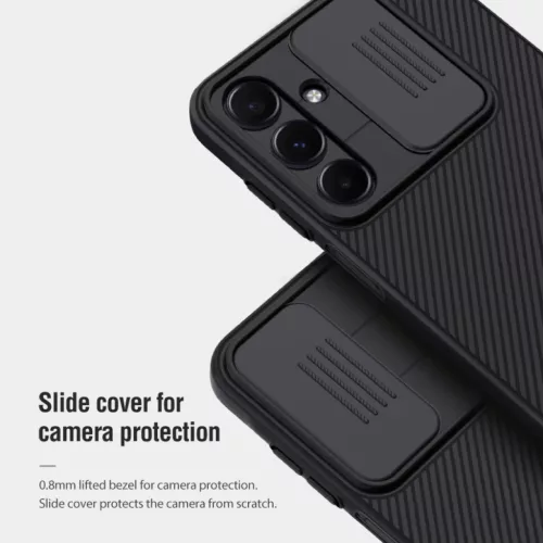  Samsung Galaxy A16 4G/5G Fekete Nillkin CamShield Kemény Tok-6902048287907 4 kép