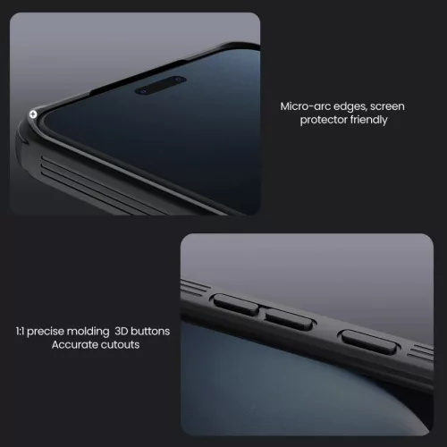  Honor Magic7 Pro Fekete Nillkin CamShield PRO kemény tok-6902048290730 7 kép