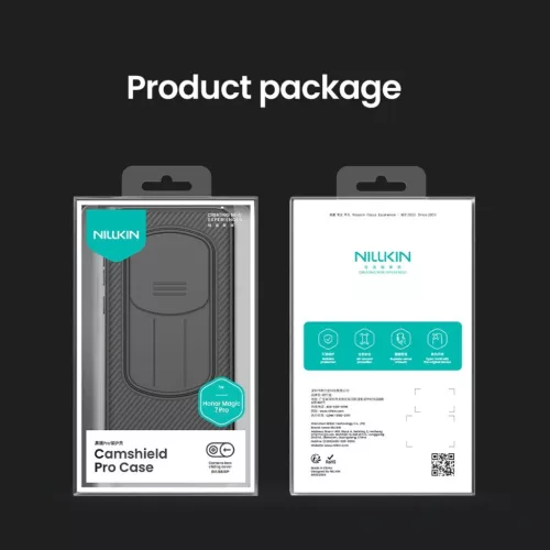  Honor Magic7 Pro Fekete Nillkin CamShield PRO kemény tok-6902048290730 9 kép